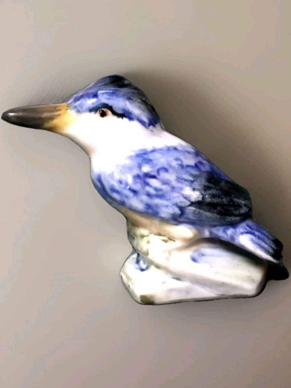 Vintage Stangl Pottery Bird Figurine  Kingfisher #3406S  **NICE**